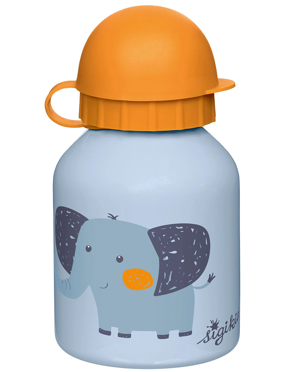 Trinkflasche ELEFANT (250ml) in blau