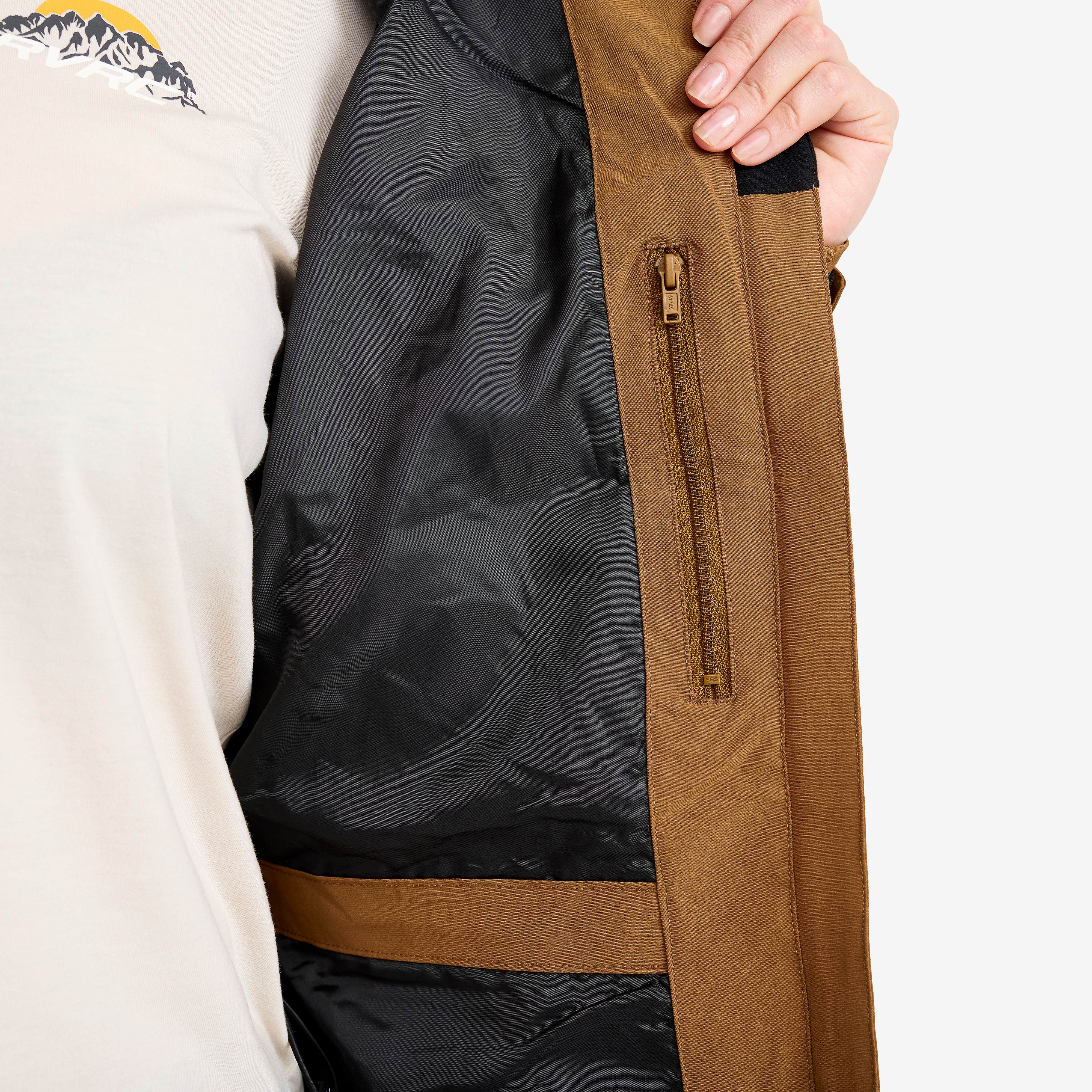 Nevis 2L Parka Dame Rubber