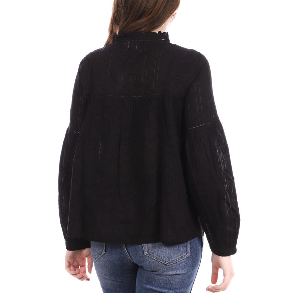 Les Tropéziennes Blouse Noir Femme Les Tropéziennes Mora