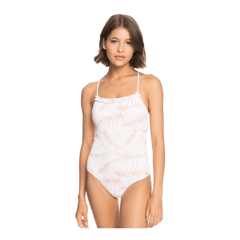 Roxy PALM TREE DREAMS - Maillot de bain 1 pièce Femme toast s palm tree