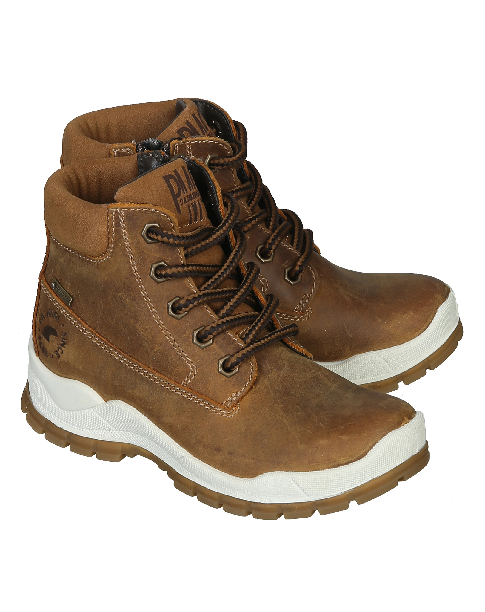 Leder-Schnürboots PHHGT HANS in braun