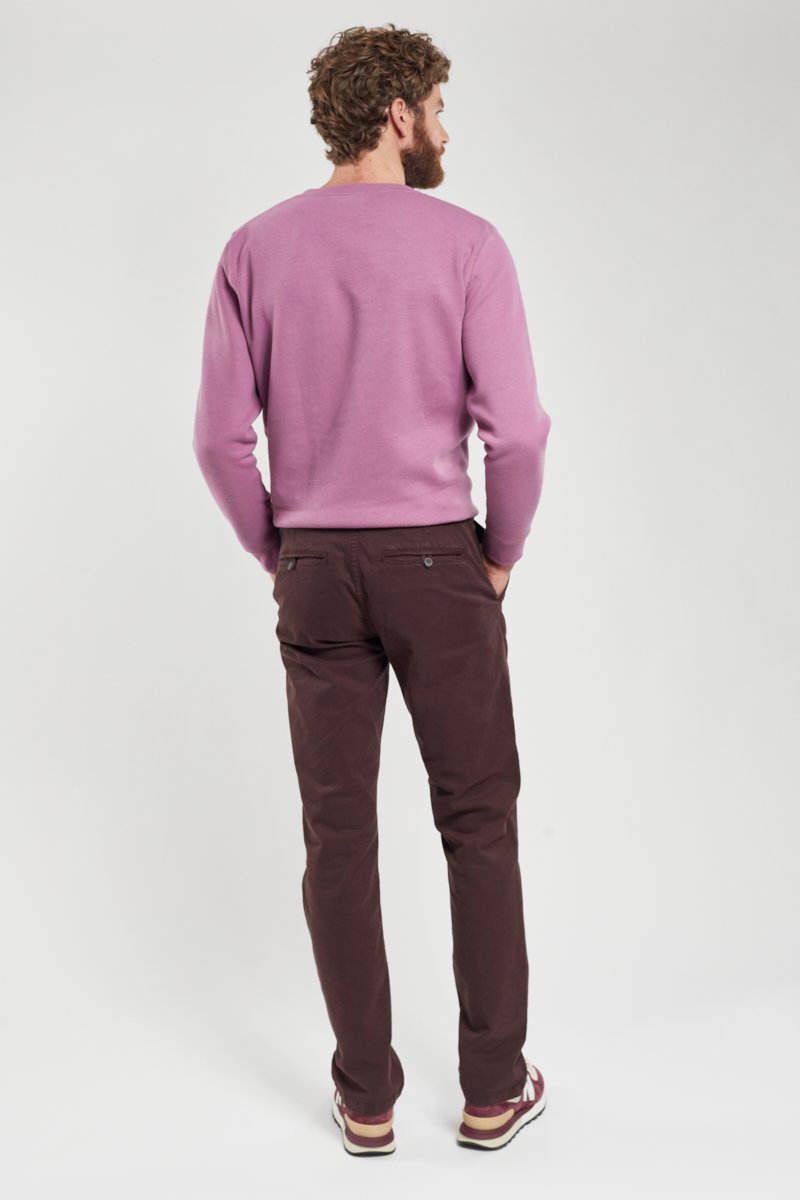 Chino coupe droite - coton