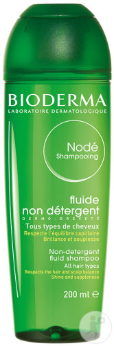 Bioderma Nodé Shampoing Fluide Doux Non-Détergent Cheveux Normaux 200ml