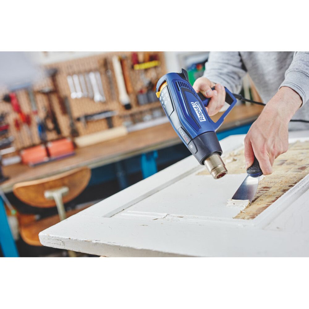 VARMLUFTSPISTOL RAPID R2200-E MED KOFFERT