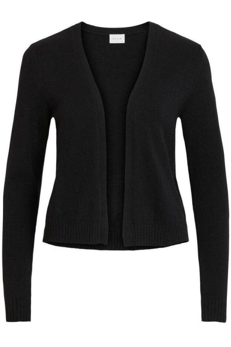 Vila zwarte dames vest
