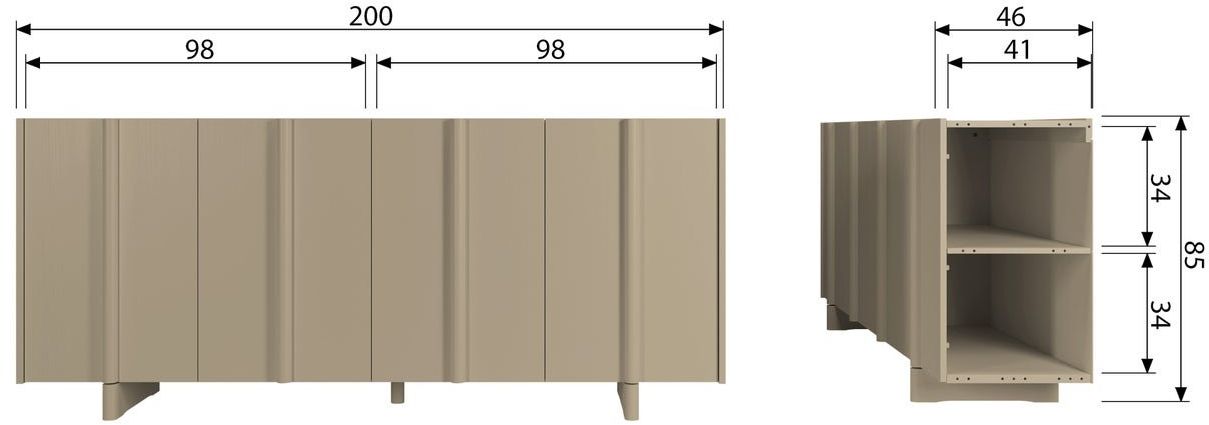 WOOOD Basu Dressoir