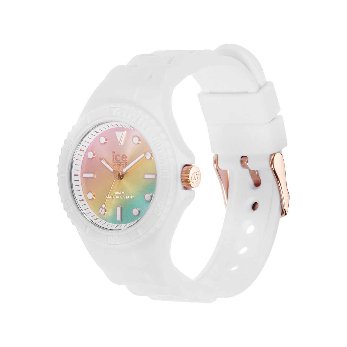 Montre Ice Watch small femme plastique silicone blanc
