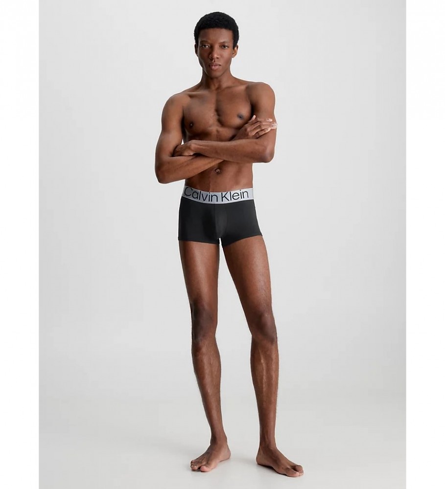 Calvin Klein Pack 3 Boxers Low Rise preto