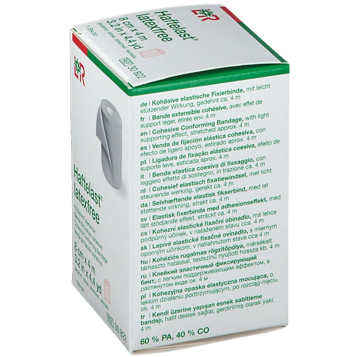 Haftelast® Fixierbinde 8 cm x 4 m creme