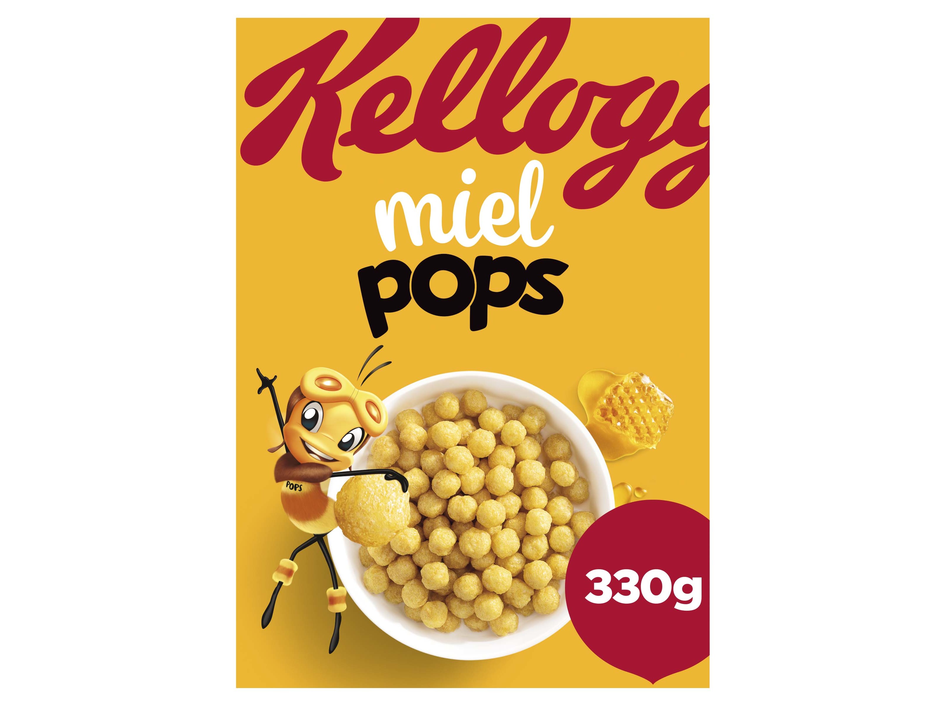 CEREAIS PEQ.ALMOÇO KELLOGG'S MIEL POPS 330G