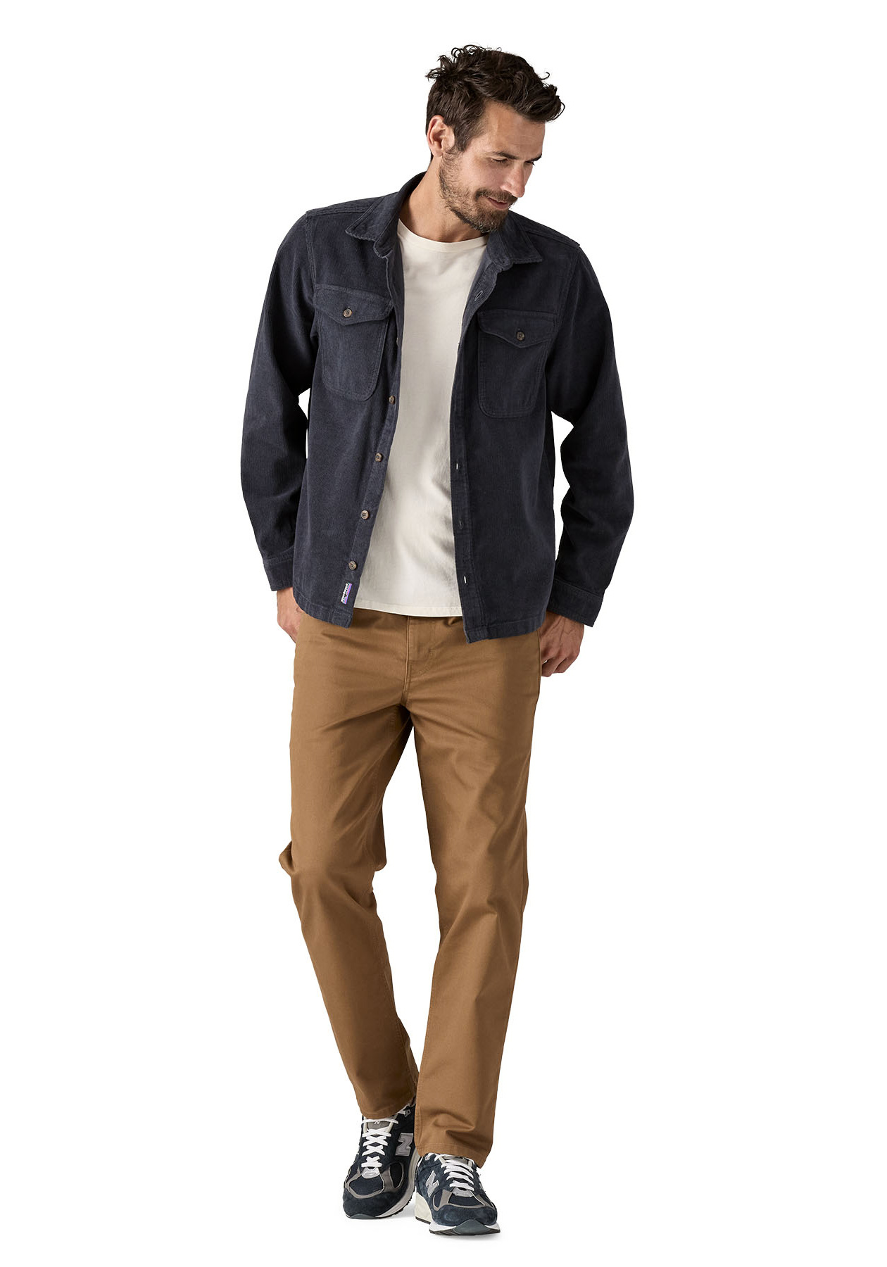 Patagonia Cord-Hemd M's Corduroy Shirt Smolder Blue