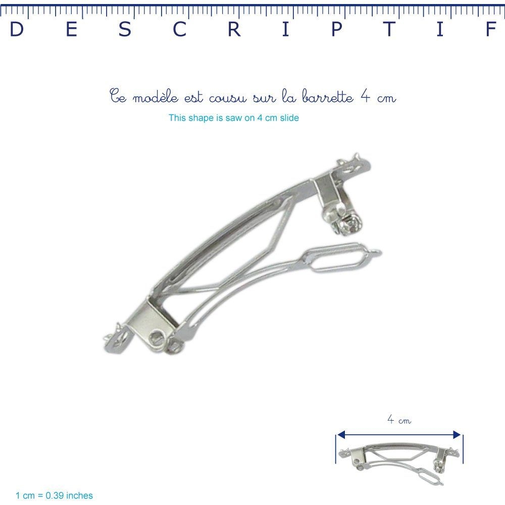 Barrette Fleur Étoile 4 Kokeshis