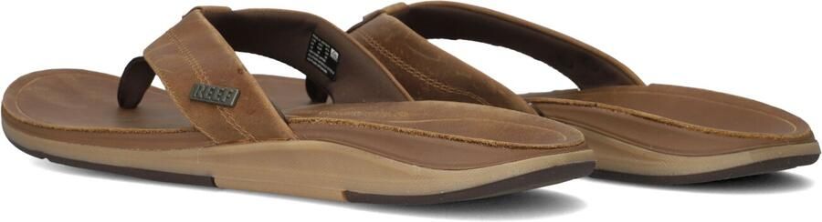 Reef Slipp REE Leather Offshore Middenbruin Bruin