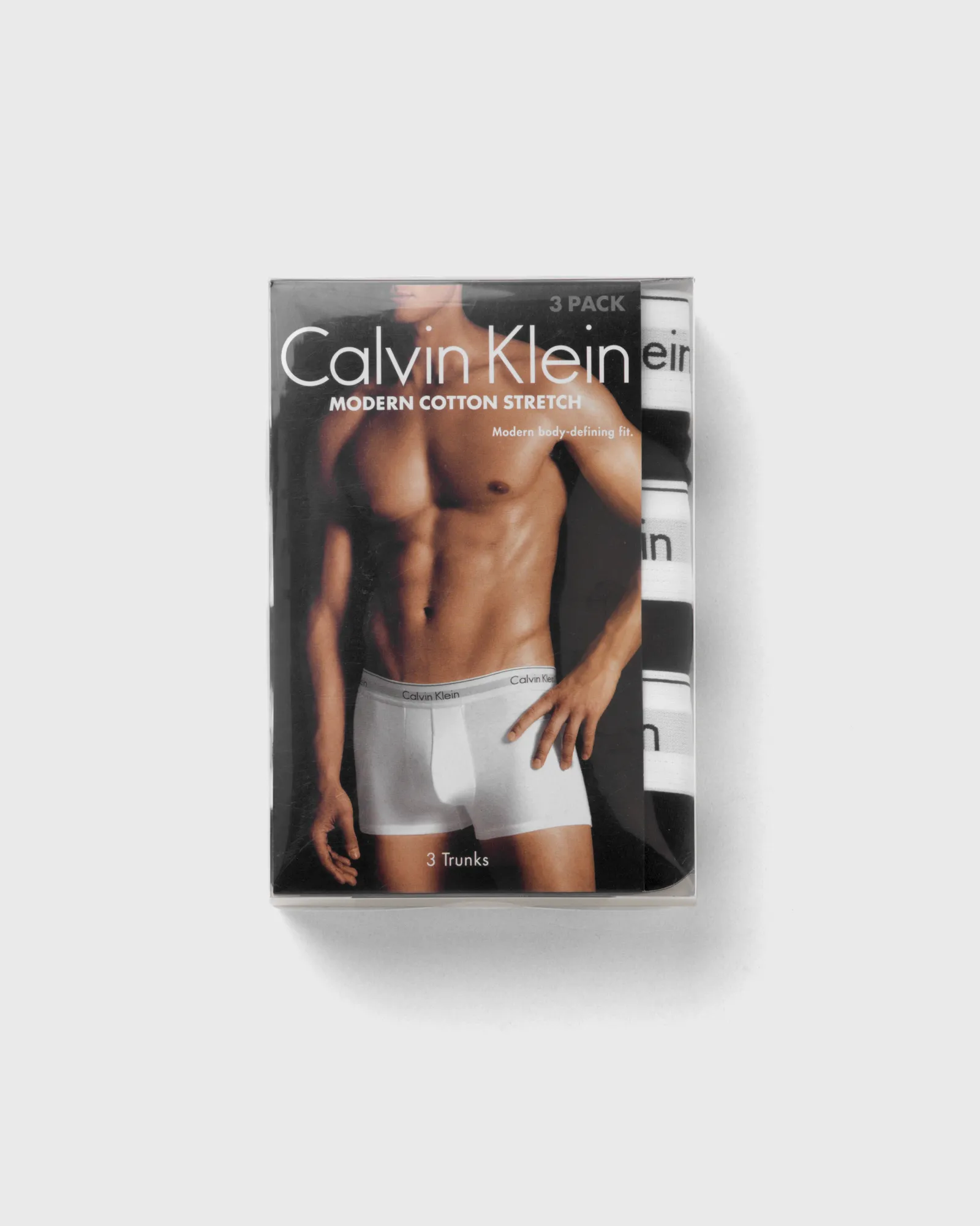 Calvin Klein Underwear MODERN COTTON STRETCH TRUNK 3-PACK