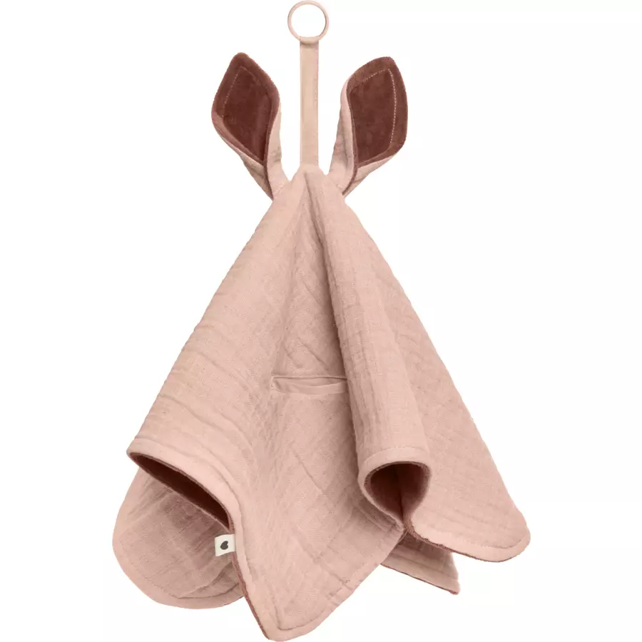 BIBS® Kuscheltuch Kangaroo, Blush