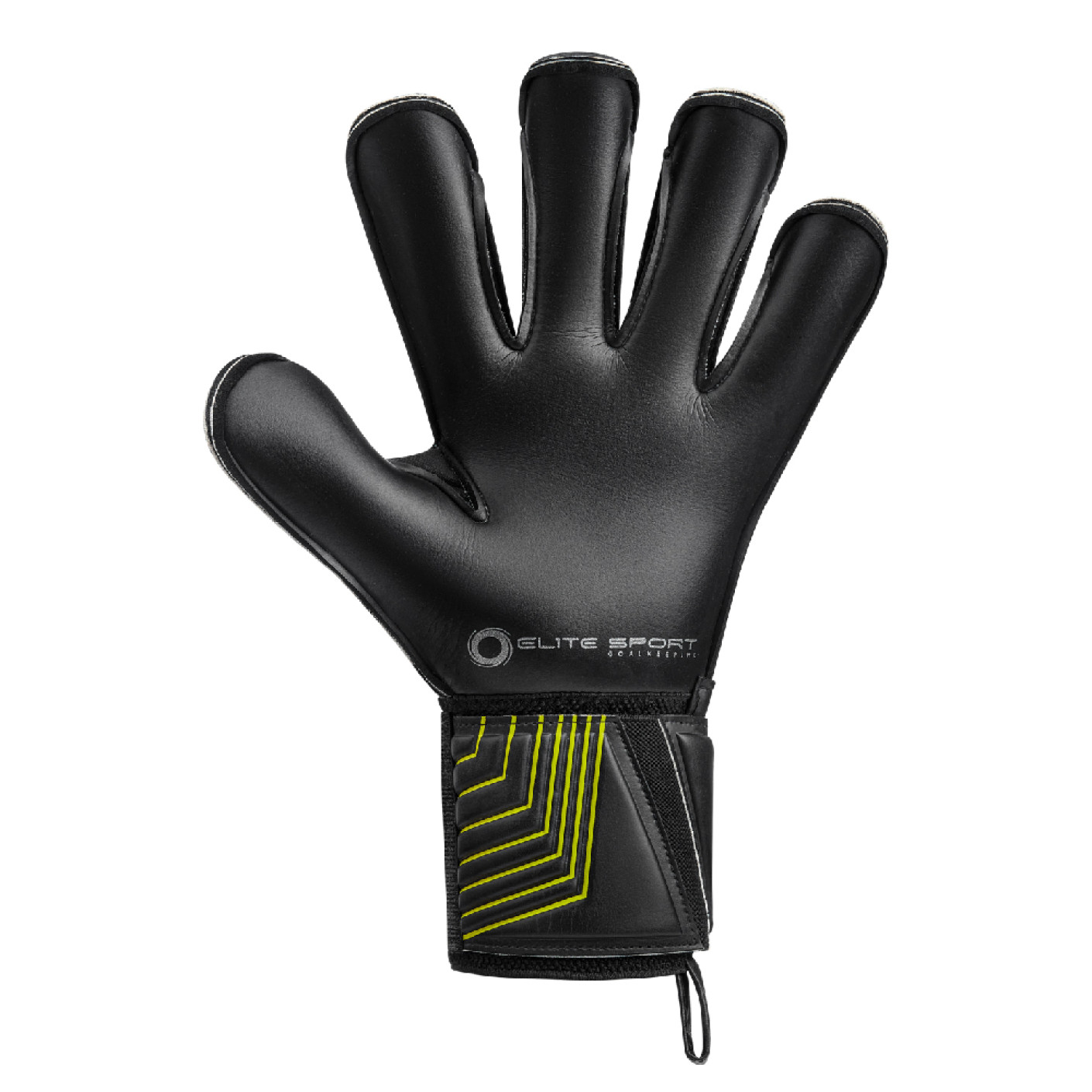 Elite Sport Vibora Keepershandschoenen Zwart Felgeel Grijs