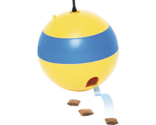 Catit Laser Kattenspeelgoed Draaiende Bij 8,3 x 8,3 x 27,3 cm blauw-geel