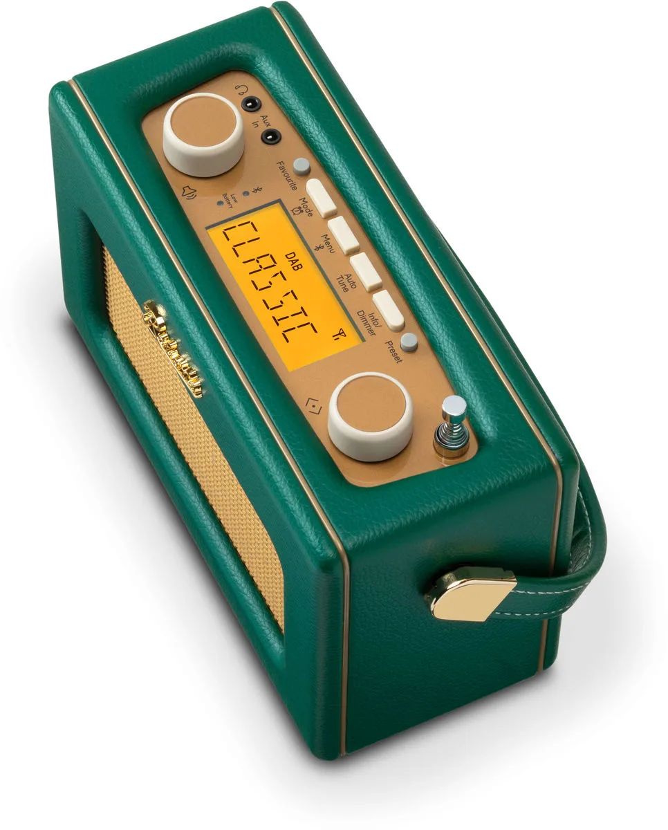 Roberts Revival Uno BT Vert foncé Enceintes Bluetooth portables