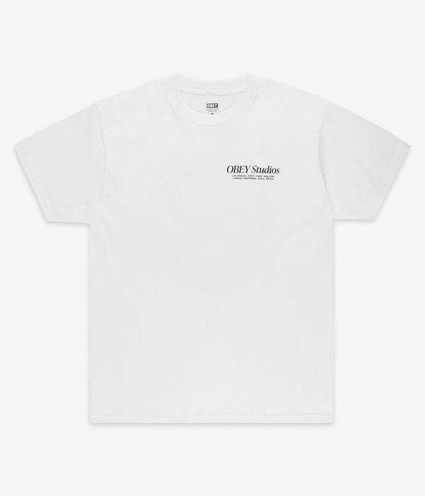 Obey Visual Food for your Mind T-Shirt (white)