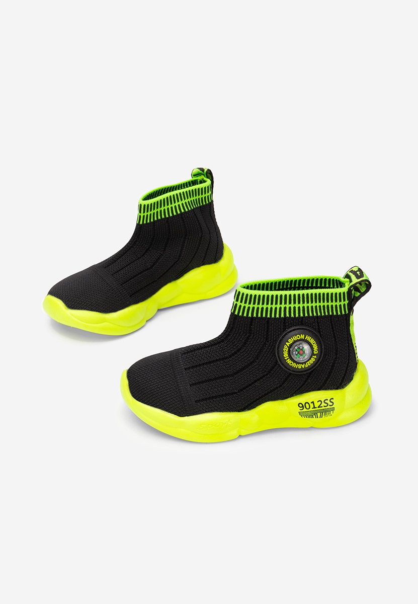Baskets pour garçons vert Apollo