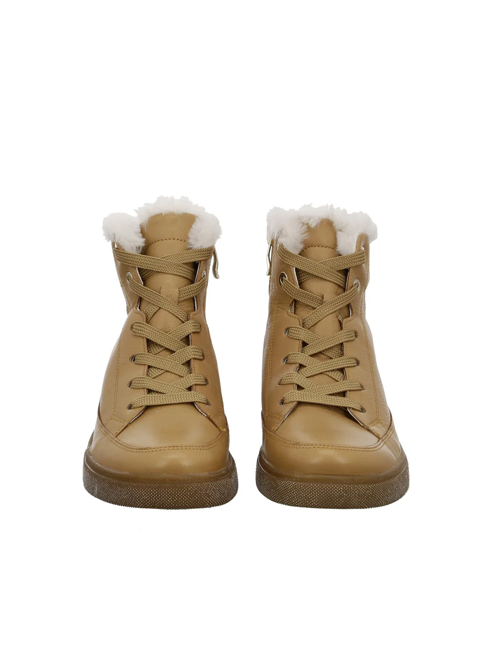 Hightop Sneaker Rom-Sport caramel