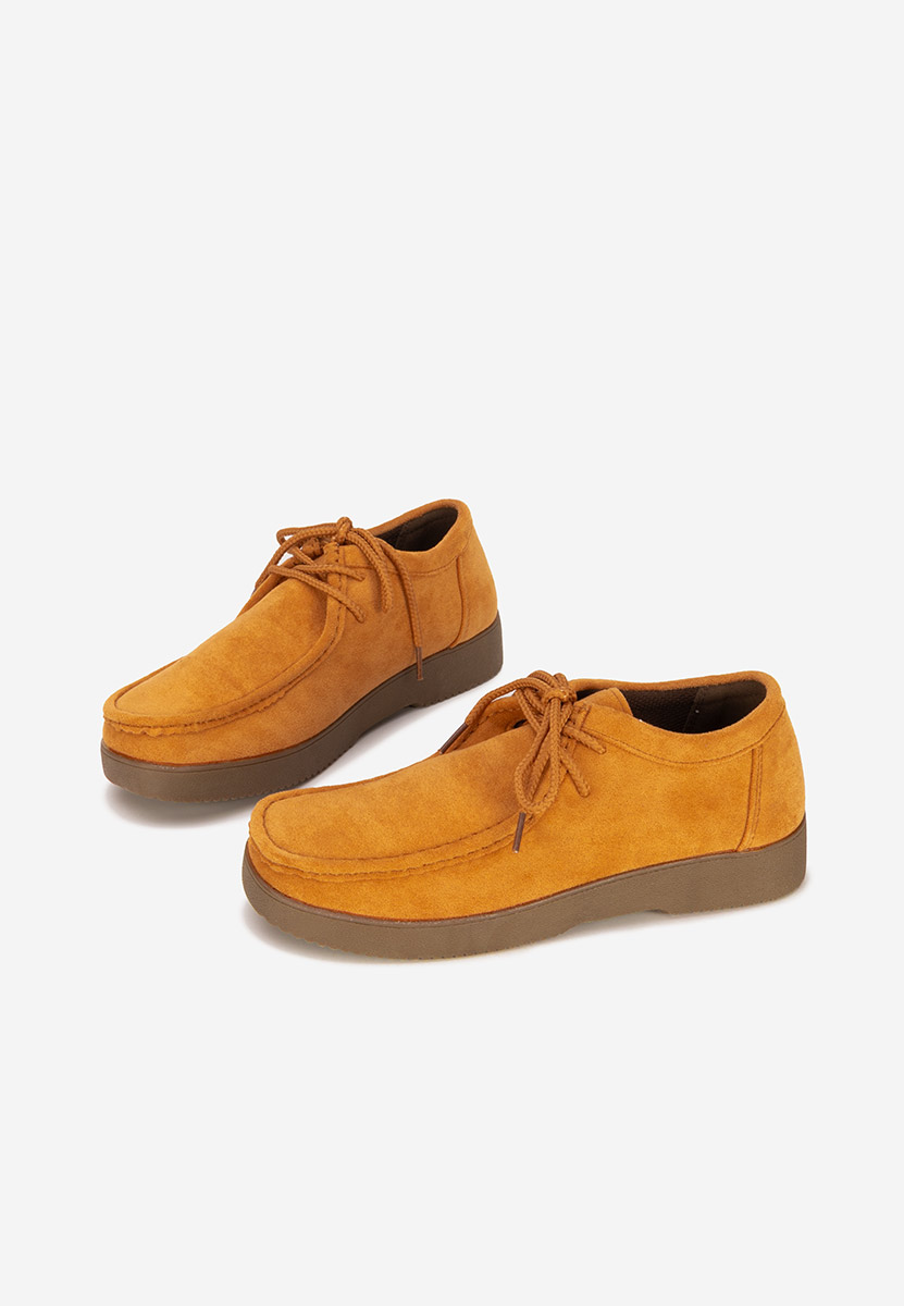 Chaussures casual femme chameau Zairia