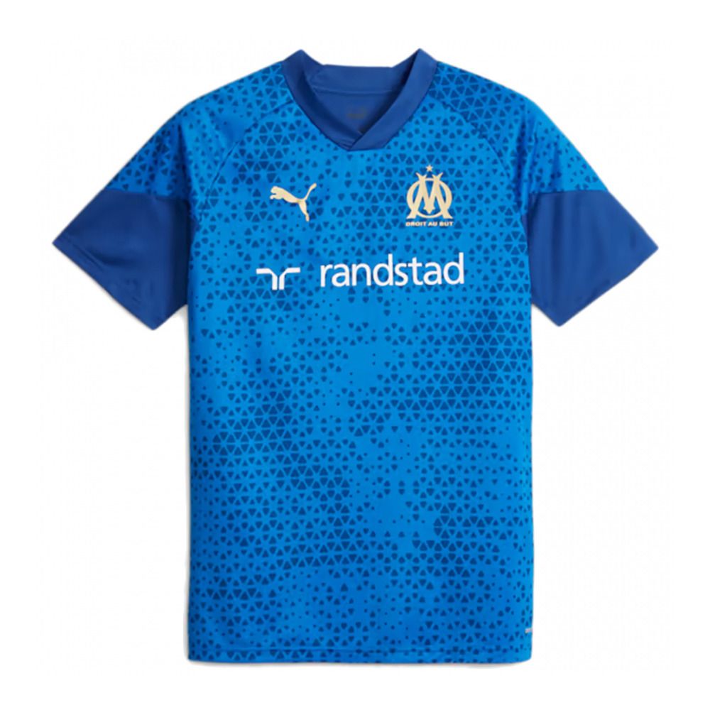 Puma OM TRG - Maillot Homme clyde royal/puma team royal/sun glitter