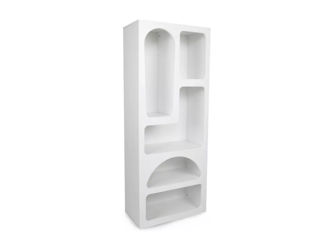 Etagère avec 5 niches - Blanc - LUELA