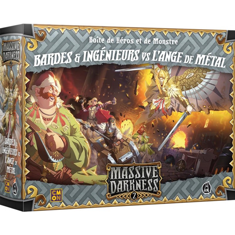 Massive Darkness 2 - Bardes & ingénieurs VS L'ange de métal