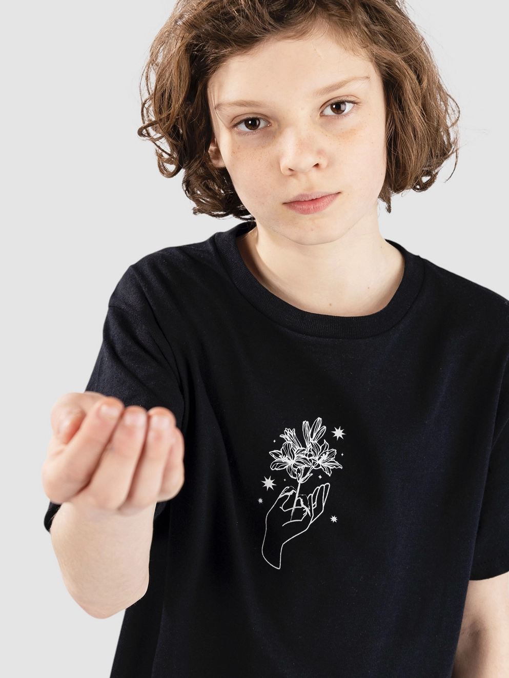 Dravus Bloomhands Kids T-Shirt black