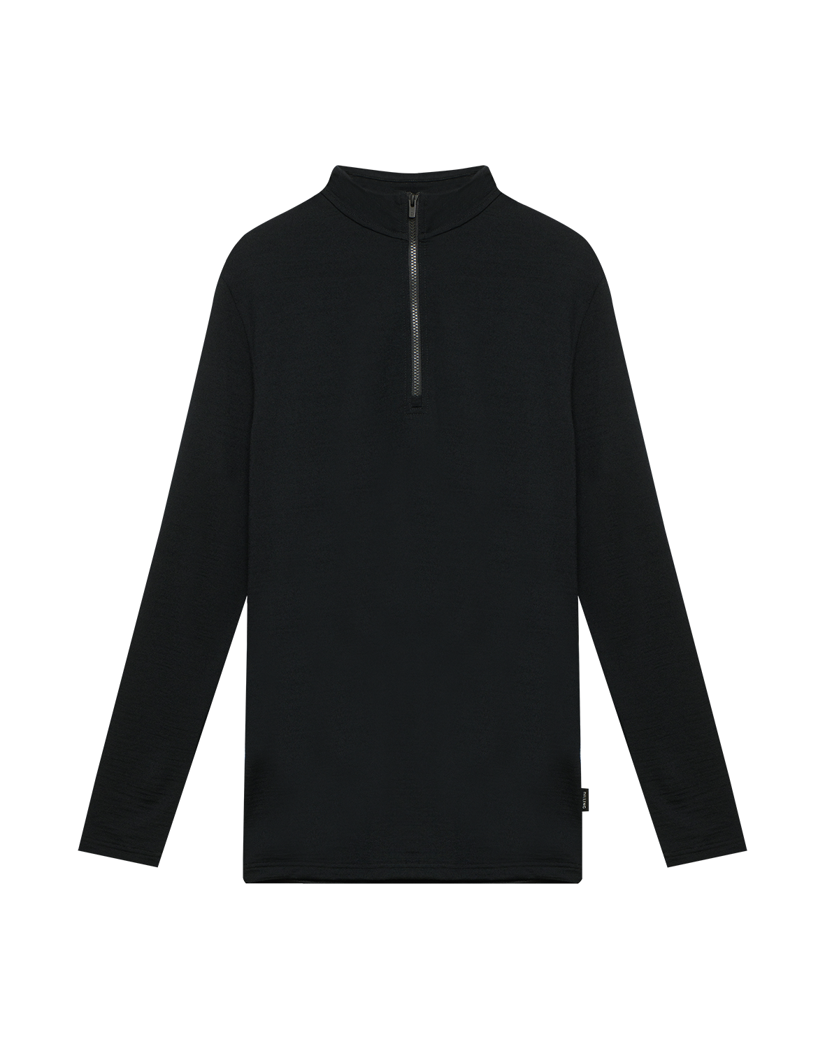 Shirt met halve rits van merinowol voor heren - Gratis
