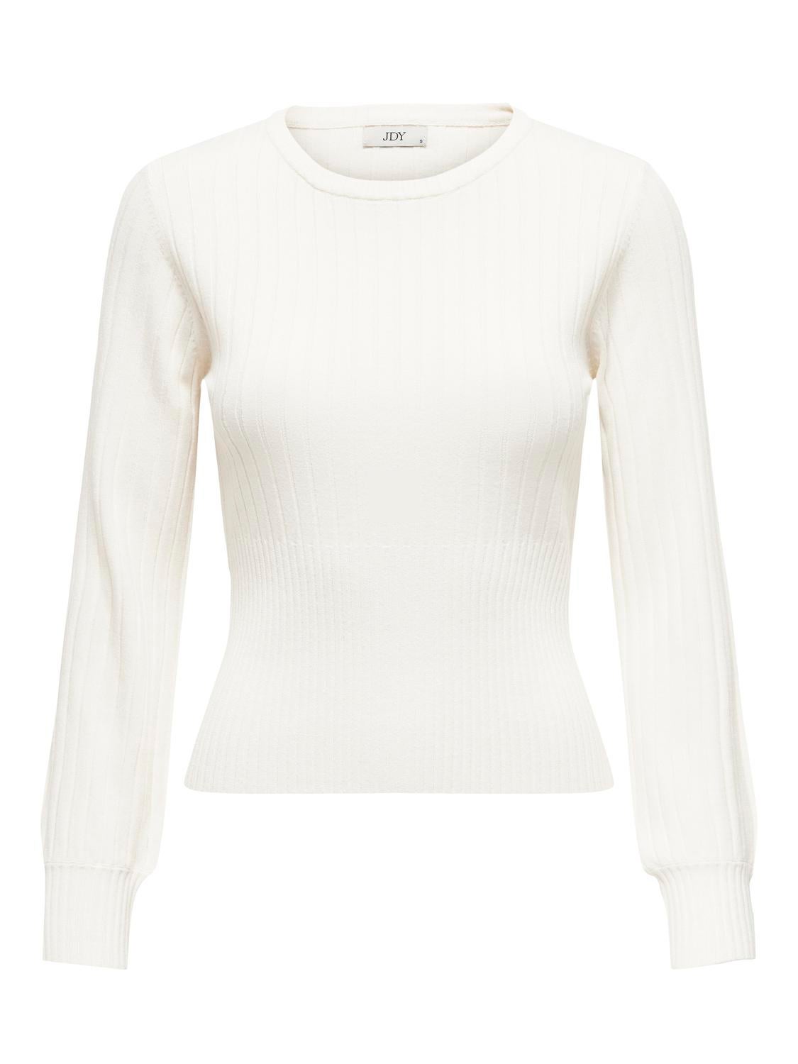 JDYPRIME Strickpullover Cloud Dancer