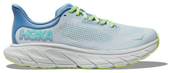 Chaussures Running Hoka One One Arahi 7 Bleu Vert Femme