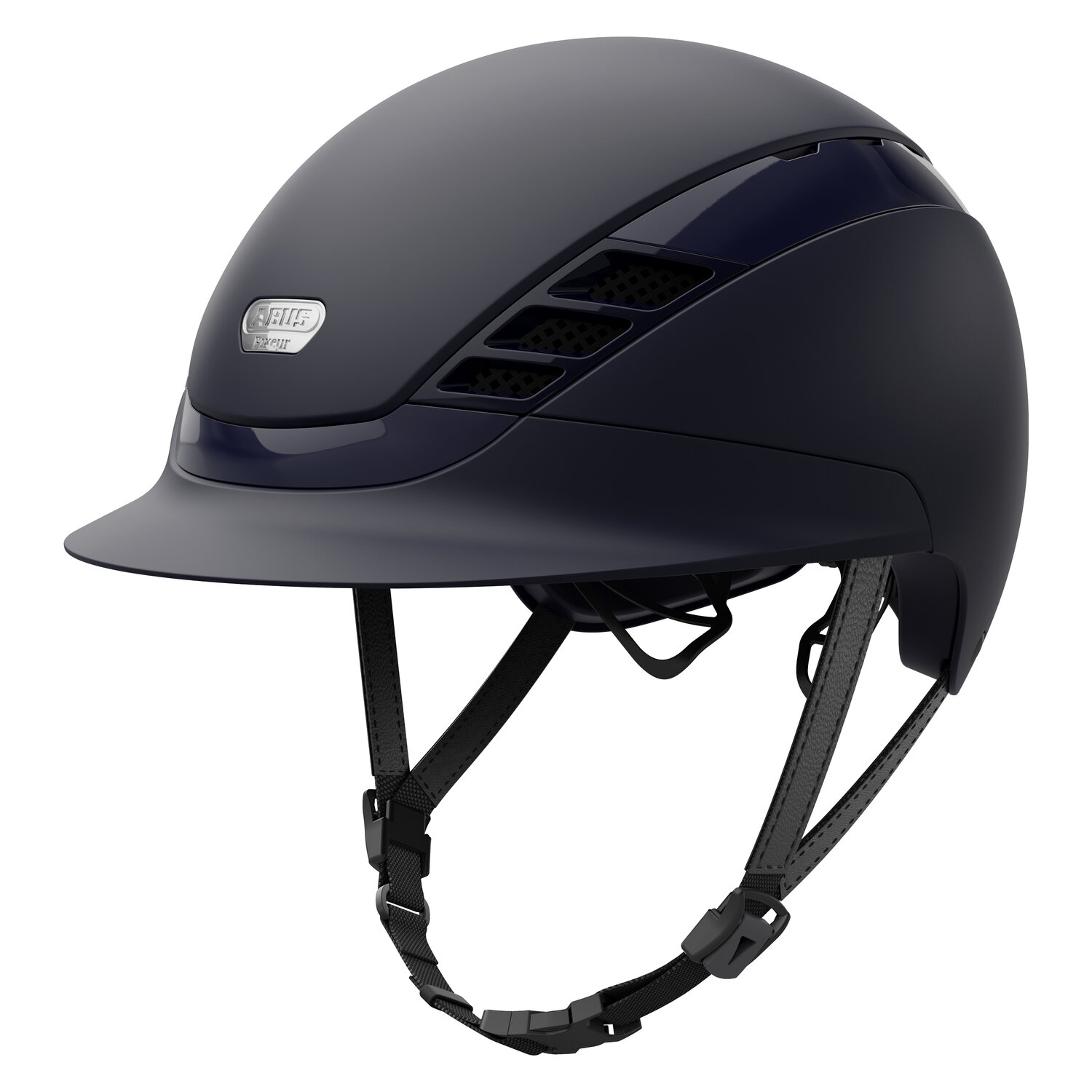 ABUS PIKEUR Reithelm AirLuxe Pure  - midnight blue
