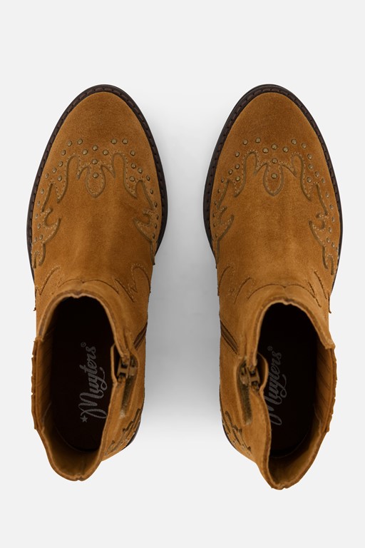 Muyters Cowboylaarzen cognac Leer