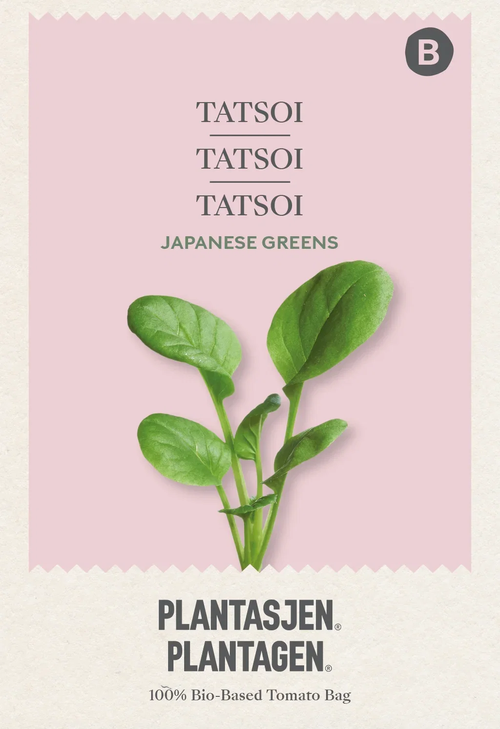 Brassica rapa Tatsoi Mikrogrønt