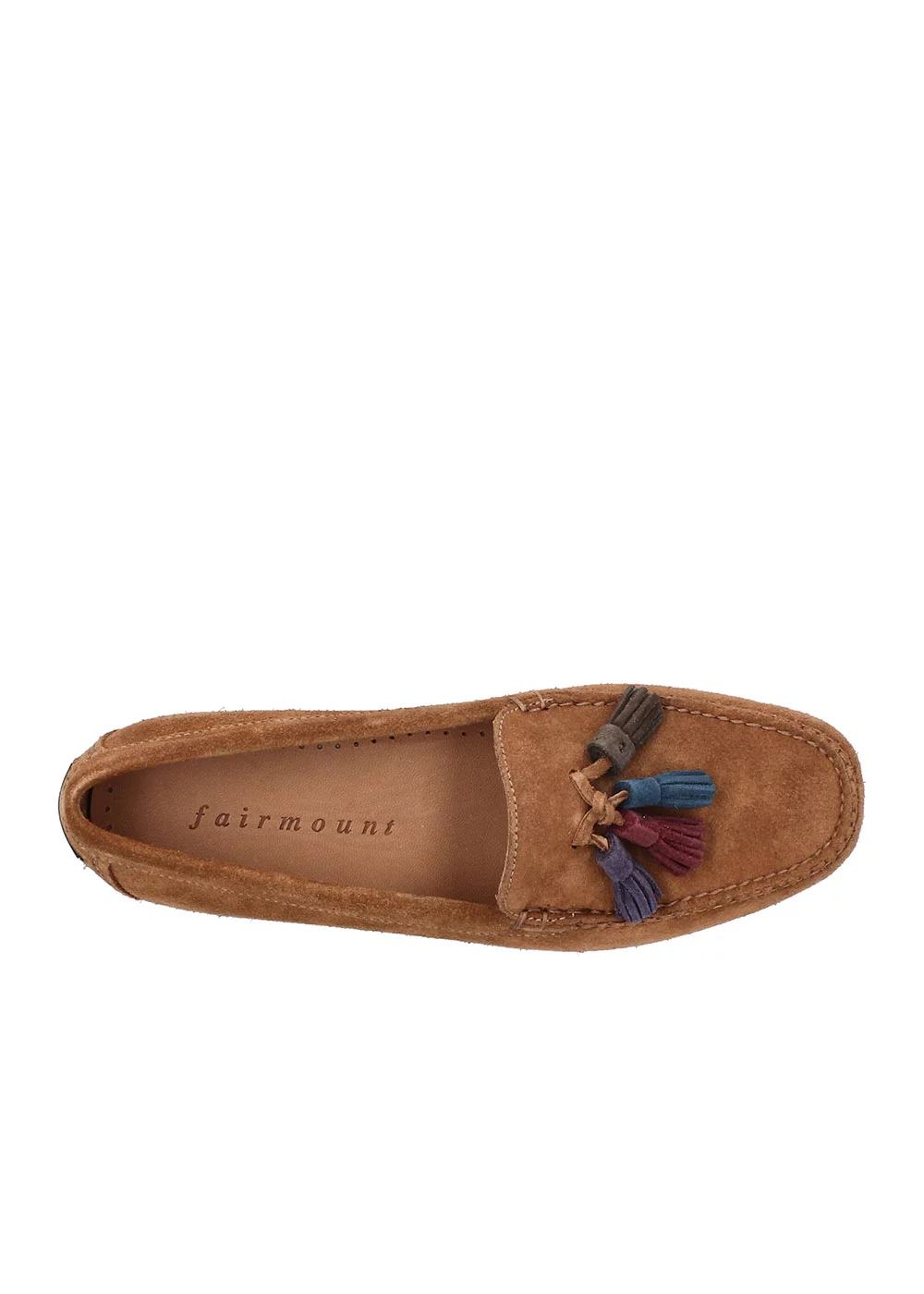 MOCASSIN P.4 TASSEL VELOURS CAMEL