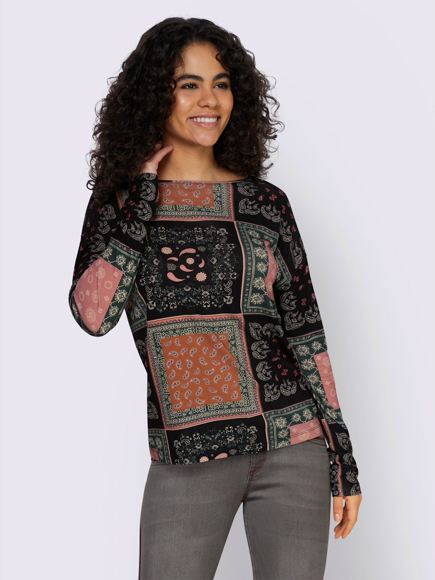 T-shirt imprimé pure viscose