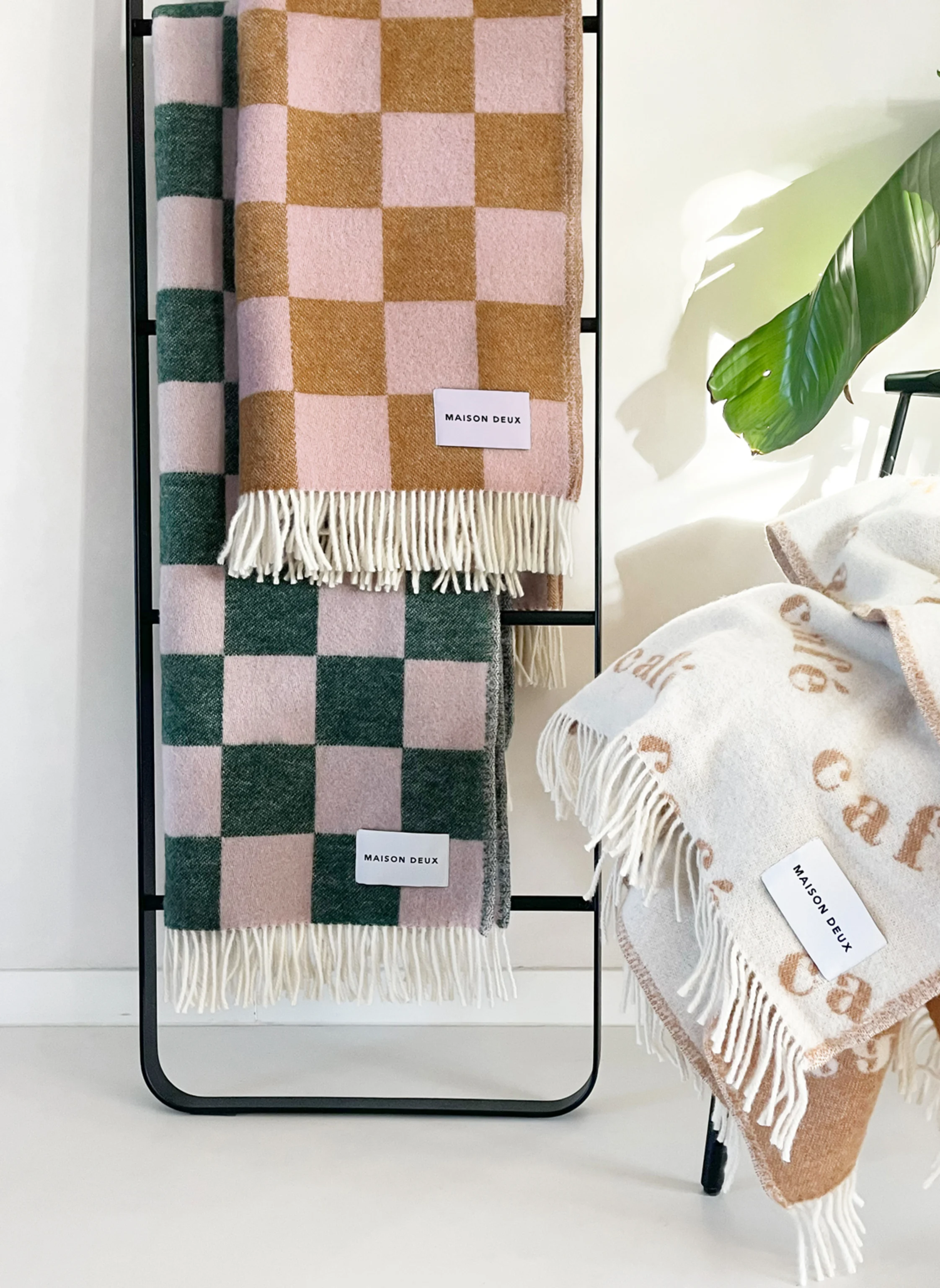 MAISON DEUX Plaid