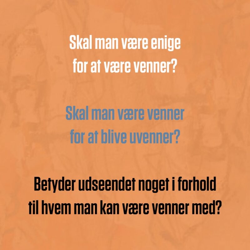 Samtalesalon Om Venskab - Louise Nabe-Nielsen - Bog
