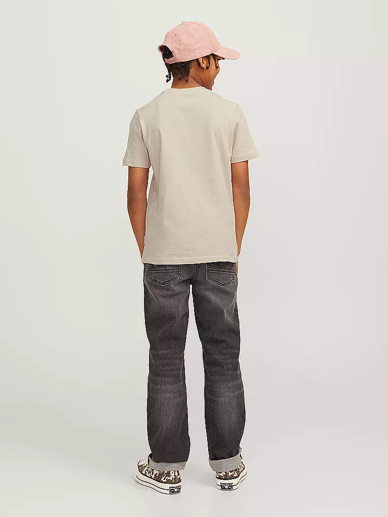 JACK & JONES Jungen T-Shirt JORVESTERBRO beige