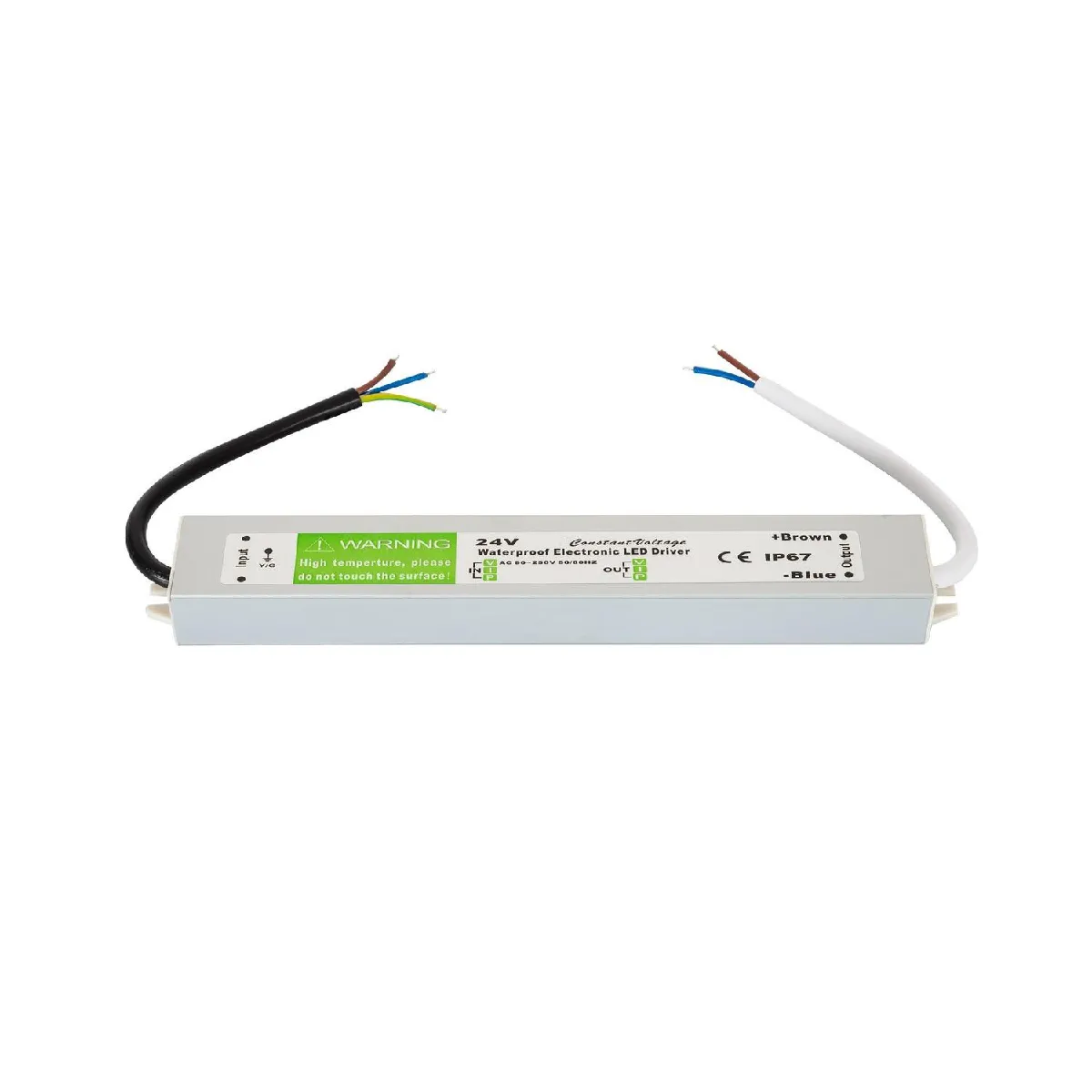 Ledkia Bloc d'Alimentation 24V 50W IP67