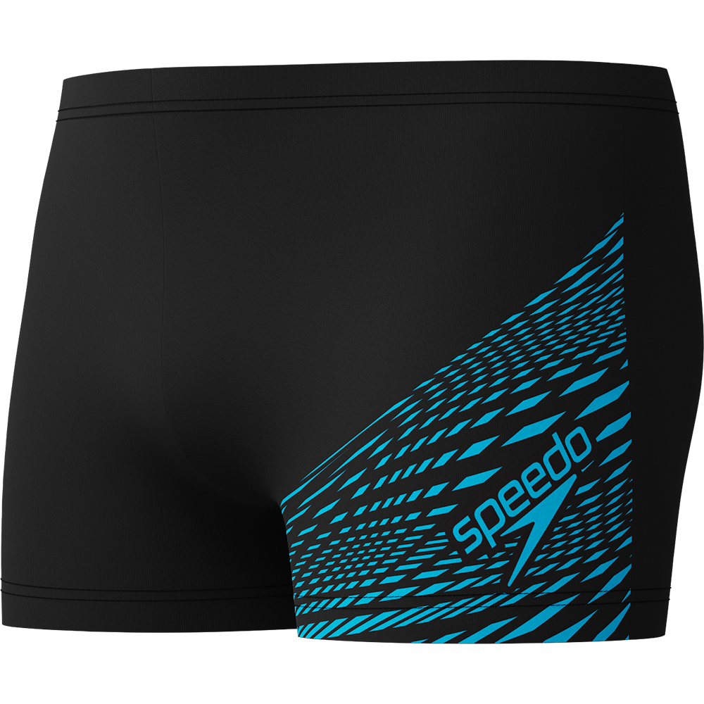 Speedo Medley Logo Aquashorts Herren schwarz