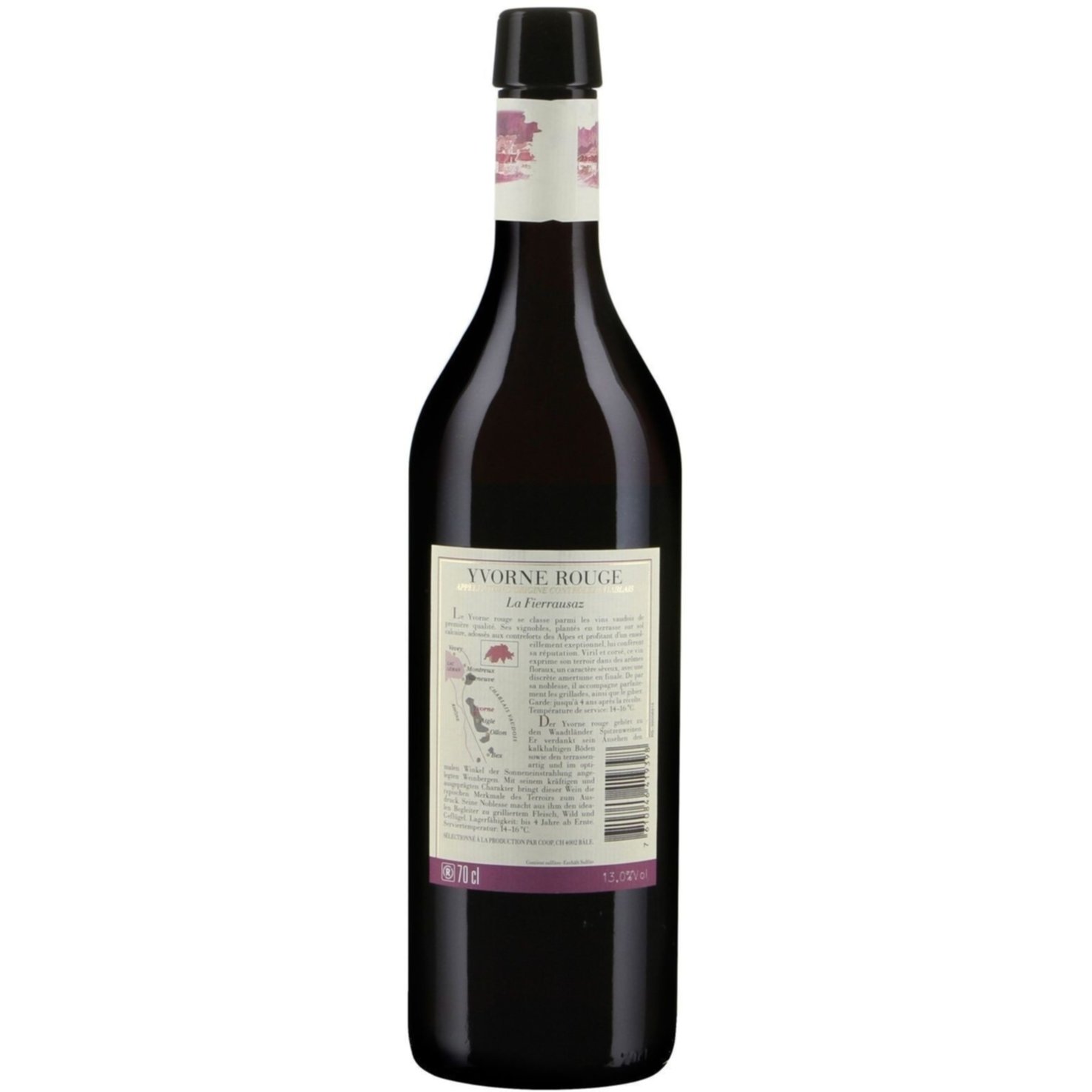 Chablais AOC Yvorne Rouge La Fierrausaz -70cl