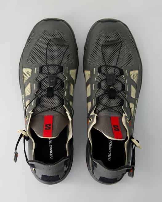 Salomon Techamphibian 5 Wanderschuhe in Grau
