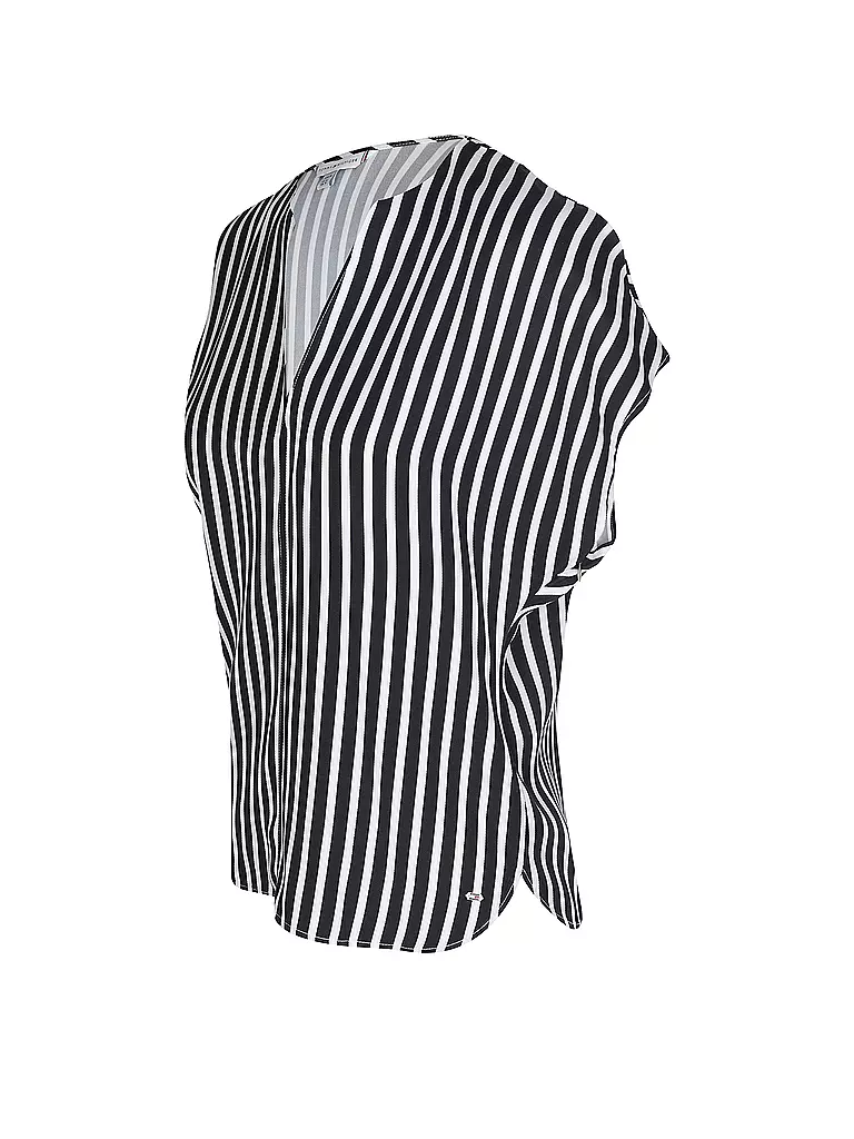 TOMMY HILFIGER Blusenshirt  dunkelblau