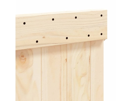 VIDAXL - Tête de lit 200x104 cm bois massif de pin