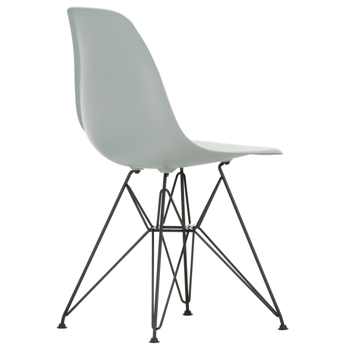 Eetkamerstoel DSR Light grey RE zwart