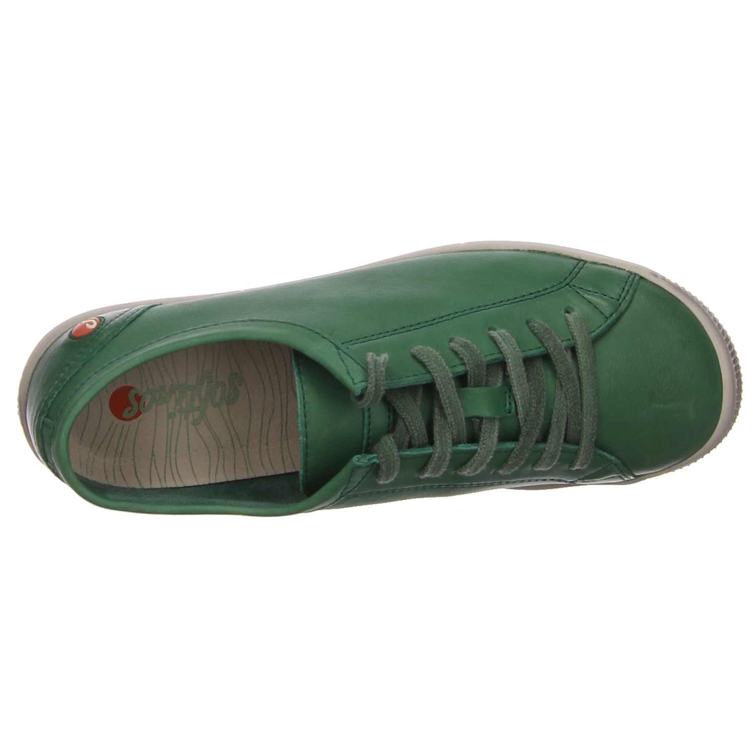 Softinos Schnürschuhe grün grün