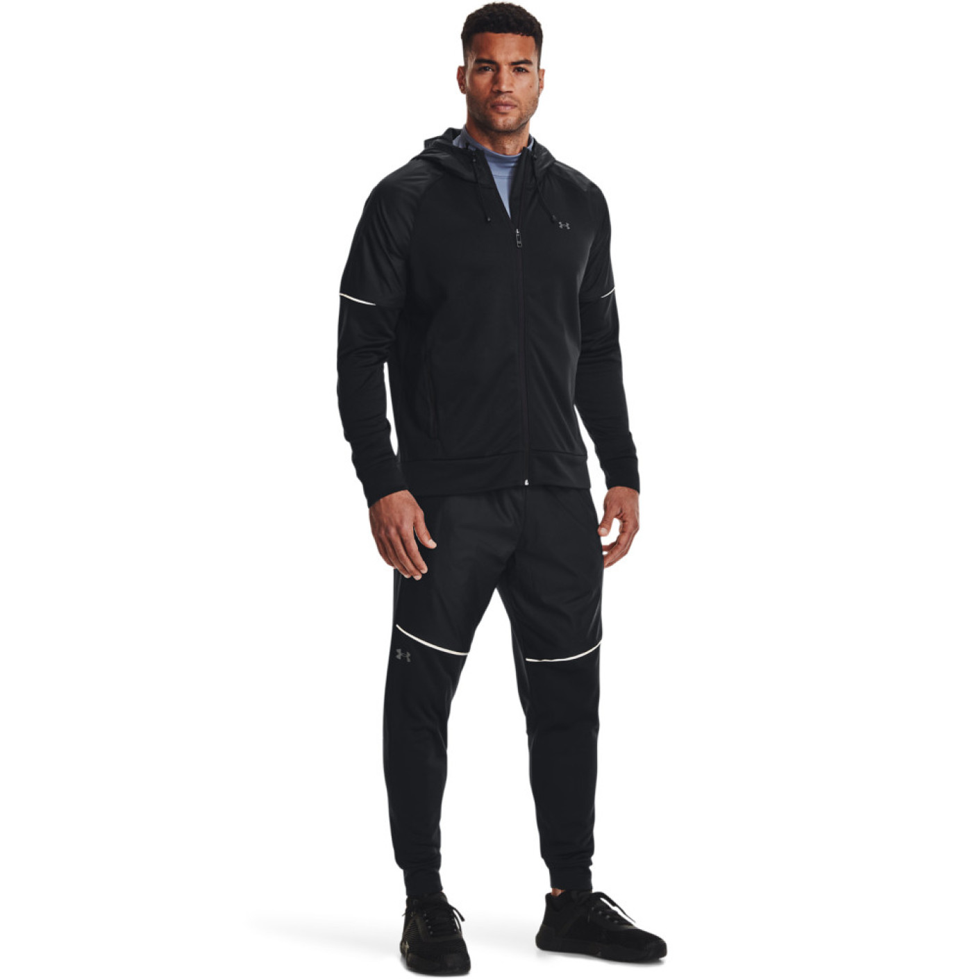 Under Armour Storm Fleece Vest Zwart Donkergrijs